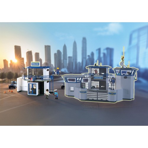 Playmobil City Action Αστυνομικό Τμήμα Με Δωμάτιο Ερευνών 71874 4008789718747