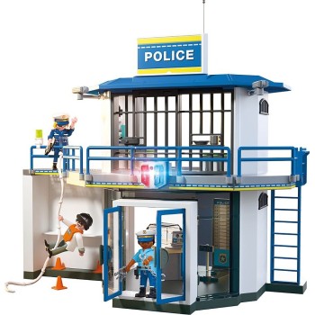 Playmobil City Action Αστυνομικό Τμήμα Με Δωμάτιο Ερευνών 71874 4008789718747