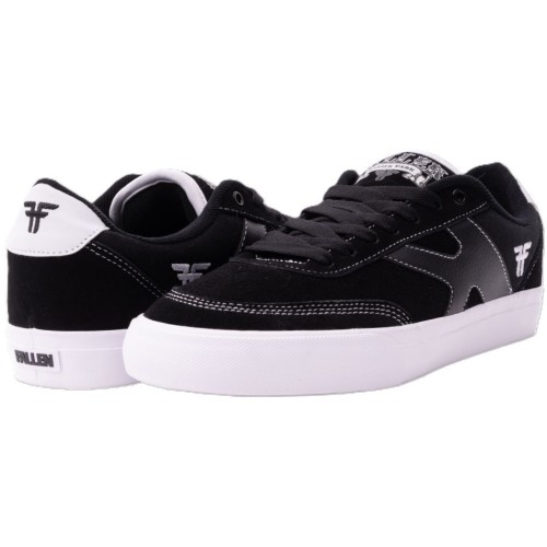Fallen the Knockout Shoes - Black/white Black -white -white, Size 42 46.FMW1ZA24/42 8445160084514