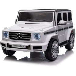 Skorpion Wheels Ηλεκτροκίνητο Αυτοκίνητο Mercedes G500 Original License 12V - Λευκό 5246065A 5202200078796
