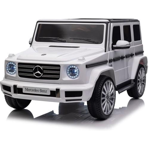Skorpion Wheels Ηλεκτροκίνητο Αυτοκίνητο Mercedes G500 Original License 12V - Λευκό 5246065A 5202200078796