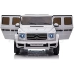 Skorpion Wheels Ηλεκτροκίνητο Αυτοκίνητο Mercedes G500 Original License 12V - Λευκό 5246065A 5202200078796