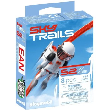 Playmobil Sky Trails | Sky Rider | Action Figure Extension Element For More Racing 71976 4008789719768