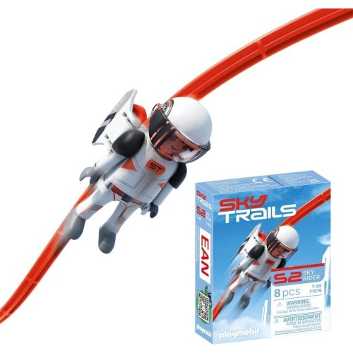 Playmobil Sky Trails | Sky Rider | Action Figure Extension Element For More Racing 71976 4008789719768