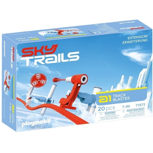 Playmobil Sky Trails | Track Blaster | Construction Toy For Fast-Paced Tracks And Act 71973 4008789719737