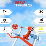 Playmobil Sky Trails | Track Blaster | Construction Toy For Fast-Paced Tracks And Act 71973 4008789719737