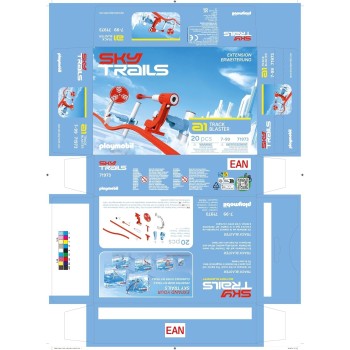 Playmobil Sky Trails | Track Blaster | Construction Toy For Fast-Paced Tracks And Act 71973 4008789719737
