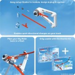 Playmobil sky trails | flip rail | construction toy for dynamic routes and action | b 71971 4008789719713