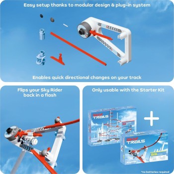 Playmobil sky trails | flip rail | construction toy for dynamic routes and action | b 71971 4008789719713