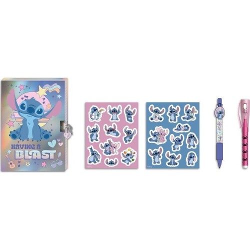 Diakakis imports Disney Stitch Ημερολογιο με Κλειδαριά, Μαγικο Στυλο ΚΑΙ Αυτοκολλητα LILO and STITCH 000565264 5205698770272
