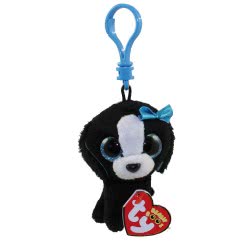 ty Beanie Boos Χνουδωτό Κλιπ Μπρελόκ Σκύλος Μαύρος 8.5 Εκ. 1607-35013 008421350131