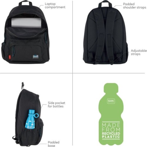Legami Σχολική Τσάντα Πλάτης 32Lt Backpack 1 Θέσης - Flowers BPK0017 8052694030025