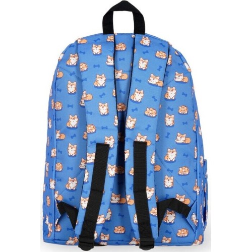 Legami Σχολική Τσάντα Πλάτης 32Lt Backpack 1 Θέσης - Corgi BPK0014 8052694029999