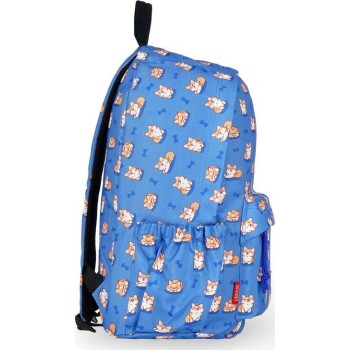 Legami Σχολική Τσάντα Πλάτης 32Lt Backpack 1 Θέσης - Corgi BPK0014 8052694029999
