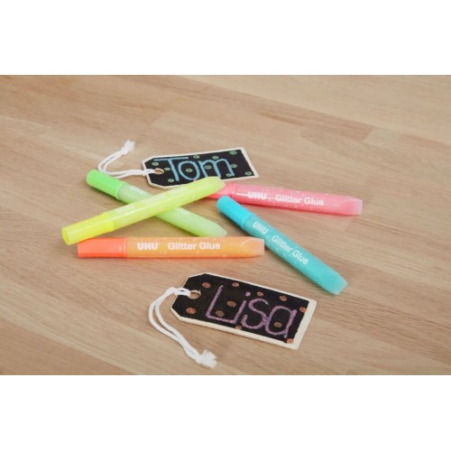 UHU GG Glow In The Dark 5X10ml 48211 4026700482102