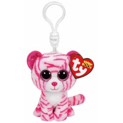 ty Beanie Boos Χνουδωτό Κλιπ Μπρελόκ Τίγρης Ασπρη 8.5 Εκ. 1607-36638 008421366385
