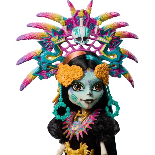 Mattel Monster High Skelita Calaveras Collectible Doll, Dia De Muertos 2025, Aztec-Inspired Gown JDR63 194735288908