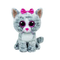 ty Beanie Boos Χνουδωτό Γάτα Γκρι 23 Εκ. 1607-37075 008421370757