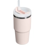 Stanley 1913 Squencher H2. O Flowstate Tumbler | 0,59L Rose Quartz 2.0 Ποτήρι Θερμός Ανοξείδωτο BPA Free 590Ml Με Καλαμάκι Και Λ
