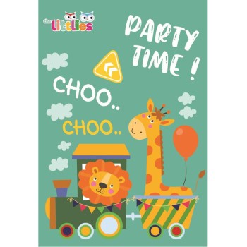 LUNA OFFICE The Littlies Party Invitation 6 Pieces And 6 Designs 646740 5205698468636