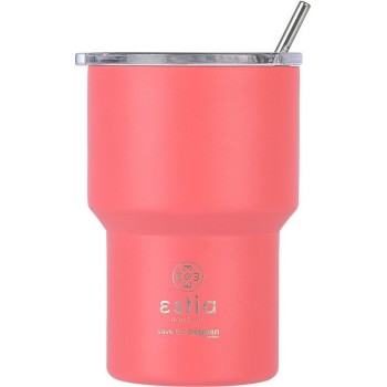 Estia Thermos Mug Lite Save the Aegean 400ml Fusion Coral 01-18474 5207158018474