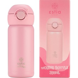 Estia Θερμός Παιδικά Wonder Bottle Save THE Aegean 350Ml Candy Pink 01-23515 5207158023515
