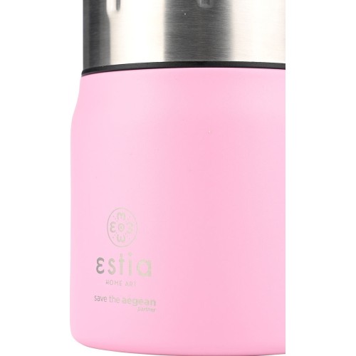 Estia Θερμος Lunch Pot Save The Aegean 0.5Lt Blossom Rose 01-21665 5207158021665
