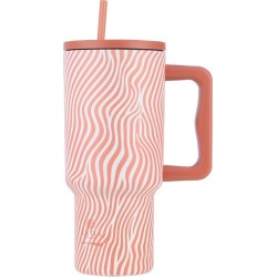 Estia Θερμος Straw Tumbler XL Save The Aegean 900Ml Soft Ripple 01-32043 5207158032043
