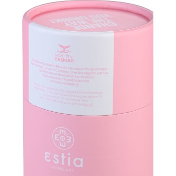 Estia θερμός Travel Mug Save the Aegean 350ml Blossom Rose 01-20408 5207158020408