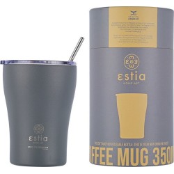 Estia Coffee Mug Save The Aegean 350Ml Fjord Gray 01-12441 5207158012441