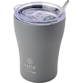 Estia Coffee Mug Save The Aegean 350Ml Fjord Gray 01-12441 5207158012441