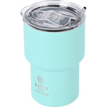 Estia Thermos Mug Lite Save the Aegean 400ml Bermuda Green 01-18481 5207158018481