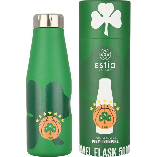 Estia Thermos Travel Flask Panathinaikos BC Edition 500ml 00-27193 5207158027193
