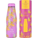 Estia Θερμος Travel Flask Save the Aegean 500ml Banana Swirl 01-22235 5207158022235