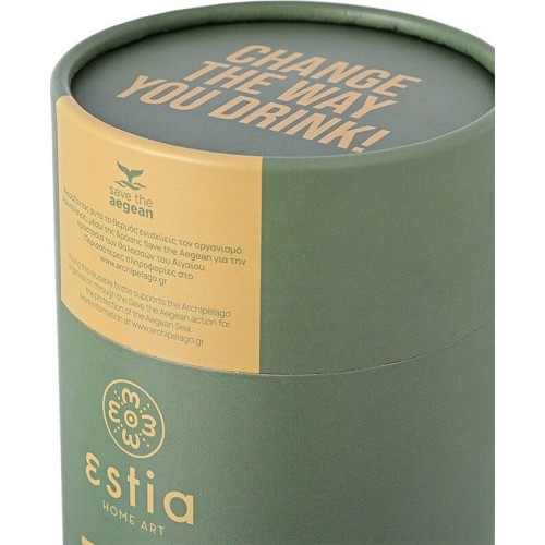 Estia Θέρμος Coffee MUG Save THE Aegean 350ml Forest Spirit 01-13813 5207158013813