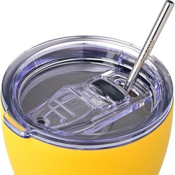 Estia Θερμός Coffee Mug Save The Aegean 350Ml Pineapple Yellow 01-12458 5207158012458
