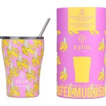 Estia Θερμος Coffee Mug Save the Aegean 350ml Banana Swirl 01-23072 5207158023072