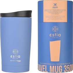 Estia Thermos Travel Mug Save the Aegean 350ml Denim Blue 01-20378 5207158020378