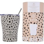 Estia Thermos Coffee Mug Save the Aegean 350ml Leopard Taupe 01-16852 5207158016852