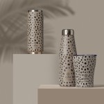 Estia Thermos Coffee Mug Save the Aegean 350ml Leopard Taupe 01-16852 5207158016852