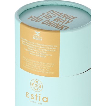 Estia Θερμός Travel Chug Save The Aegean 500Ml Bermuda Green 01-17750 5207158017750
