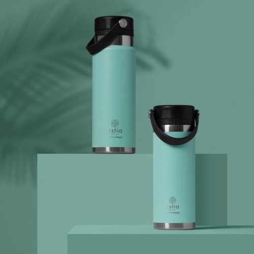 Estia Θερμός Travel Chug Save The Aegean 500Ml Bermuda Green 01-17750 5207158017750