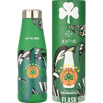 Estia Thermos Travel Flask Panathinaikos BC Edition WE THE Greens 500ml 00-27186 5207158027186
