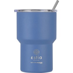 Estia Thermos Mug Lite Save the Aegean 400m Denim Blue 01-18450 5207158018450