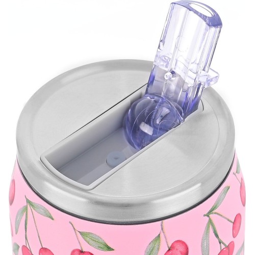 Estia Thermos Travel CUP Save THE Aegean 500Ml Cherry Rose 01-16791 5207158016791