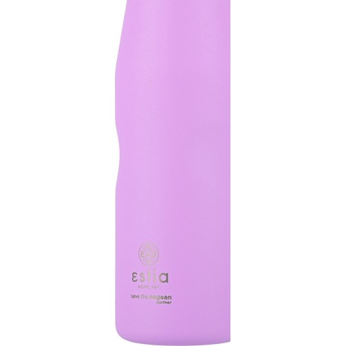 Estia Thermos Travel Flask Save The Aegean 750Ml Lavender Purple 01-9830 5207158009830