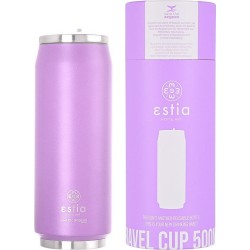 Estia Θερμος Travel CUP Save THE Aegean 500Ml Matte Purple 01-8581 5207158008581