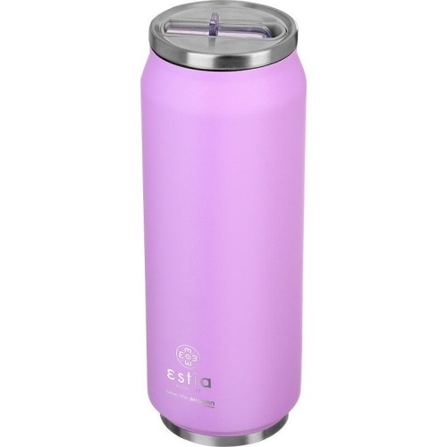 Estia Θερμός Travel Cup Save The Aegean 500Ml Matte Purple 01-8581 5207158008581