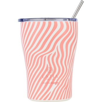 Estia Θερμος Coffee Mug Save the Aegean 350ml Soft Ripple 01-31732 5207158031732