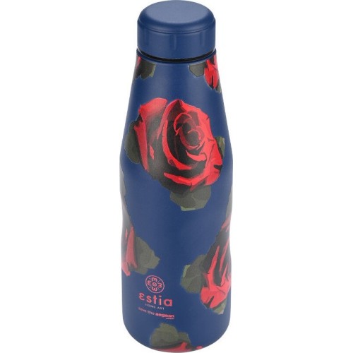 Estia Θερμος Travel Flask Save the Aegean 500ml Electric Roses 01-22112 5207158022112